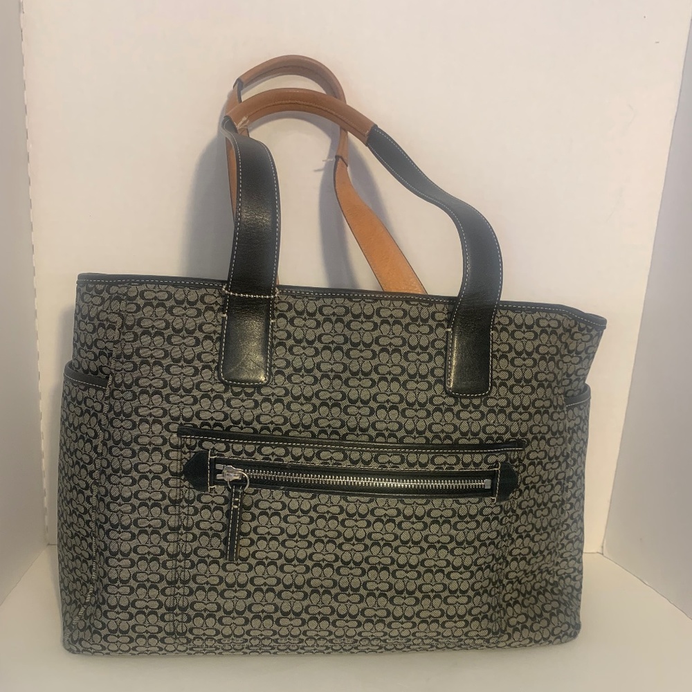 Coach tote/diaper bag